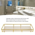 thumbnail image 4 of Bathroom Countertop Tray Bathroom Sink Vanity Tray Multifunctional Bathroom Storage Shelf Vanity Tray For Cosmetics Living Small Items, 4 of 8