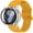 Yellow, variant on Pozyie Compatible with Samsung Watch 7 6 5 4 Watch Band 40mm with Screen Protector, 20mm Soft Silicone Sport Strap for Women Men, black- 40mm