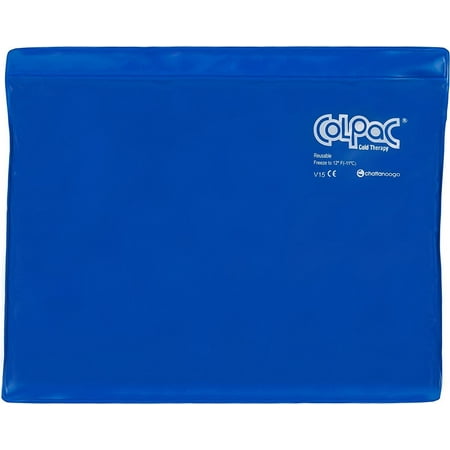 Chattanooga Hydrocollator Pack - Chattanooga ColPac Cold Therapy, Blue Vinyl, Large/Standard-Size Cold Pack (11