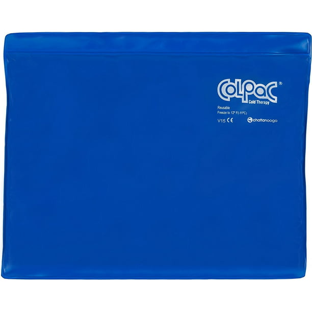 Chattanooga Colpac Cold Therapy Blue Vinyl Large Standard Size Cold Pack 11 X 14 Walmart Com Walmart Com