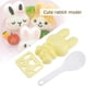 thumbnail image 5 of Molde Onigiri, 3 piezas de grado alimenticio PP Sushi Arroz Onigiri Molde Sushi Arroz Molde Rendimiento confiable, 5 of 8