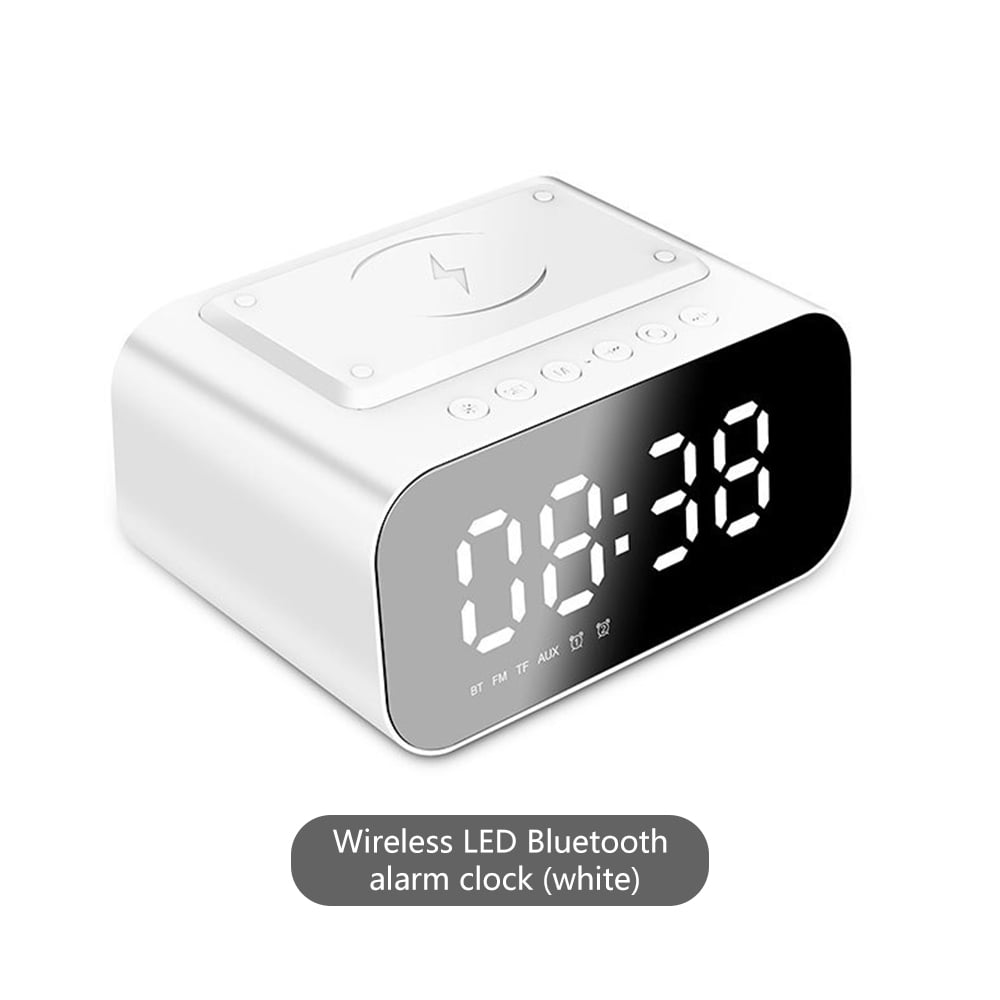 alarm clock radio bluetooth speaker