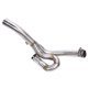thumbnail image 3 of Exhaust Catalyst Delete Pipe 1mm/0.04in Thickness Exhaust Link Pipe For Motorcycle Replacement For Aprilia Shiver 750 2008-2017 ANGGREK Accesorios, 3 of 8