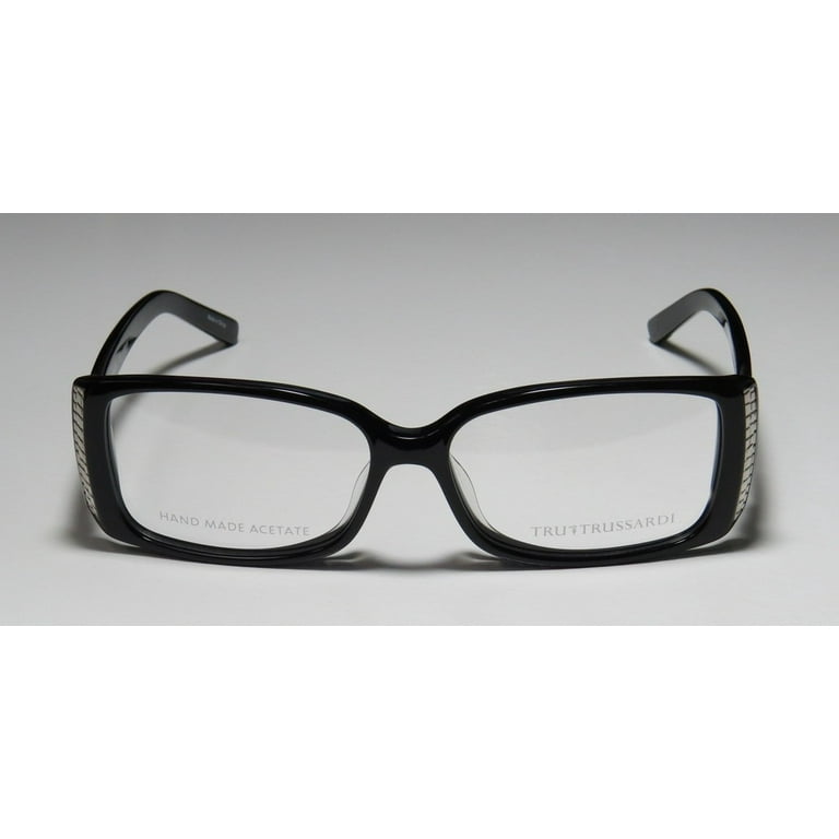 トップス Deuxieme Classe Beauty Latest model NEW TRUSSARDI 12704 WOMENS/LADIES DESIGNER FULL-RIM BLACK