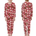 thumbnail image 3 of DISNIMO Red Santa Claus Christmas Pajamas for Kids Boys Pjs 7-8t Pajamas Boys 2 Piece Pajama Set Kids Boys Long Sleeve Pj Set Cute Sleepwear Kids Boys Night Suit Kids Soft Pjs Boys Fall Pj Set, 3 of 7