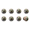 thumbnail image 1 of KNOB-IT VINTAGE HANDPAINTED CERAMIC KNOBS (8 Pack) K000001, 1 of 3