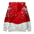 thumbnail image 5 of Christmas Hoodie Christmas Patterns Long Sleeve Shirt Top with Pocket Oversized Hoodies Winter Clothes 11-12 Years, 5 of 5