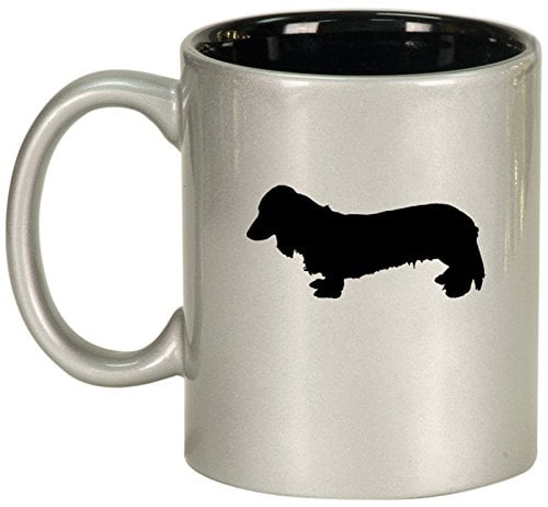 11oz Ceramic Coffee Tea Mug Glass Cup Dachshund Standing 