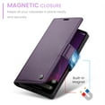 thumbnail image 2 of Dteck for Google Pixel 9 Pro Case, RFID Blocking Pixel 9 Wallet Case for Women Men with Card Holder, Magnetic Closure PU Leather Folio Flip Phone Cover for Google Pixel 9 / 9 Pro 6.3",Purple, 2 of 8