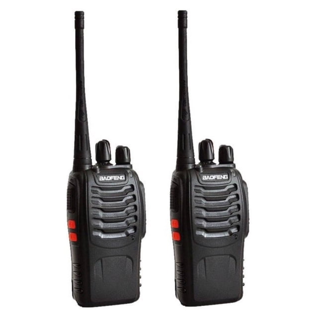Transmisor de radio Walkie Talkie Baofeng BF-888S (paquete de 2)