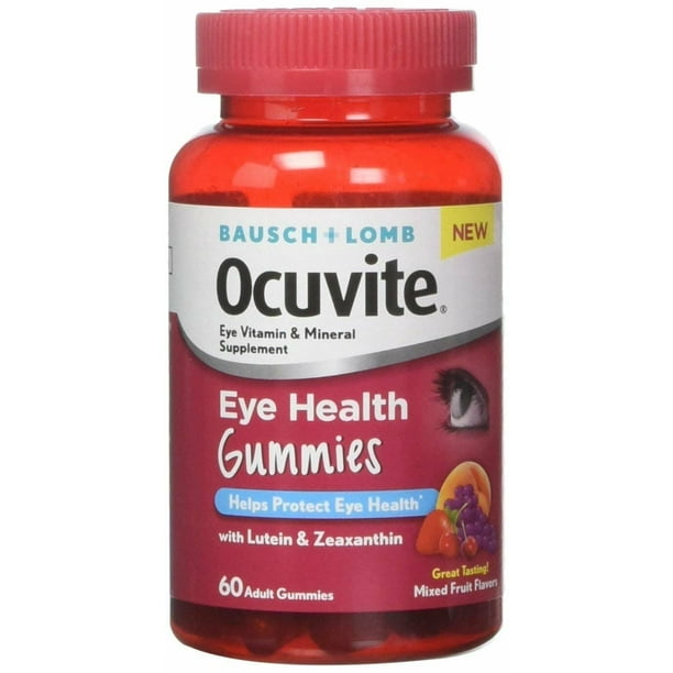Ocuvite Eye Vitamin & Mineral Supplement, Eye Health Adult Gummies