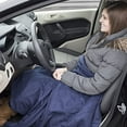 thumbnail image 2 of Warm Travel Blanket 12V Travel Heated Blanket 58 x 43 Inches Electric Heated Travel Throw for Car Truck Cold Weather Outdoor Camping (Color : Color-3), 2 of 7