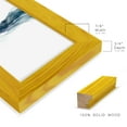 thumbnail image 2 of Stark Horizon II - Framed Print w/glass - Sunflower Yellow, 2 of 8