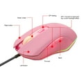 thumbnail image 3 of LED Type C Portable Silent Mouse, Ergonomic Cute Cartoon Appearance, Compatible with Desktop, Anti interference, Plug and Play, Stable Connection, 3 of 7