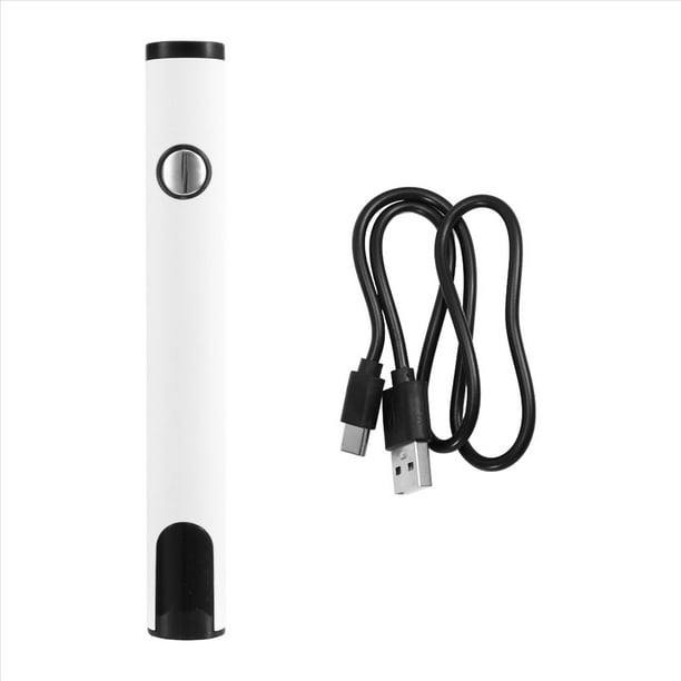 Kit de Mini Soldador Eléctrico Sin Cabezal con Batería de Rosca 510 y Temperatura Ajustable, Color