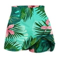 thumbnail image 5 of Womens Casual Drawstring Shorts Summer Elastic Waist Shorts Hawaii Tribal Print Elastic Waist Beach Vacation Trendy 2025 Summer Clothes With Pockets, 5 of 5