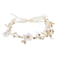 thumbnail image 1 of Weiweiguan Artificial Pearl Rhinestone Headpiece Elegant Bridal Headwear for Wedding, 1 of 7