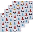 thumbnail image 2 of GZHJMY Christmas Gnome Washcloths 4 Pack, Super Soft Absorbent Cotton Baby Face Towels, Washable Reusable Fingertip Towel for Bath Gym Hotel Spa, 12 x 12 Inch, 2 of 7
