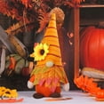 thumbnail image 5 of Antqov Thanksgiving Faceless Fall Gnomes Dolls Ornaments Holiday Decorations Sunflower Maple Leaf Rudolf Fall Decor for Party Home Tabletop Supplies Gifts, 5 of 6