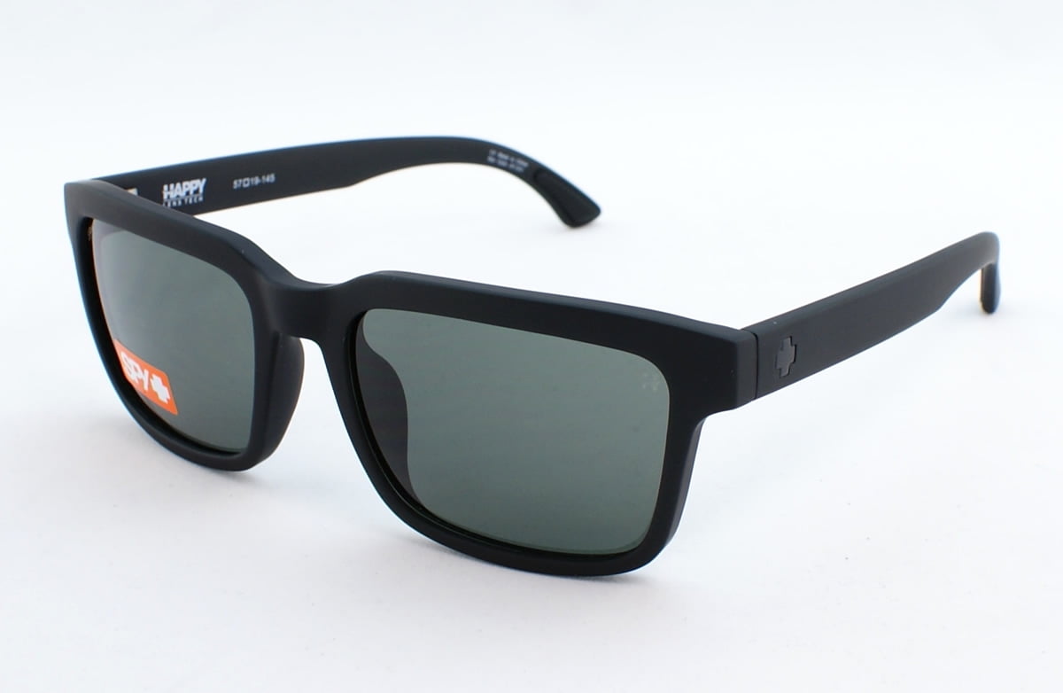 Spy Optic Helm Polarized Sunglasses Soft Matte Black Frame Happy 673015973864 for sale online 