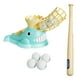 thumbnail image 1 of Máquina lanzadora de béisbol para niños Máquina de bateo de béisbol con 6 pelotas de béisbol Azul, 1 of 8