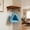 Blue, variant on Small Winter Warm Bird Nest for Parrots Soft Plush Hanging Hammock for Budgies Lovebirds Cozy Cage Bed Blue