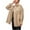 Khaki#L, variant on HAPIMO Sales Leather Jacket for Women Casual Comfy Girls Fall Fashion Tops Solid Button Down Jacket Long Sleeve Womens Lapel Bust Pocket Outwear Khaki S