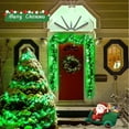 thumbnail image 3 of JMEXSUSS 2 Pack 100 LED Solar String Lights Outdoor Waterproof, 33ft Green Solar Christmas Lights,8 Modes Solar Fairy Lights for St. Patrick's Day Patio Tree Party Decorations, 3 of 9