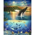 thumbnail image 1 of Tile Mural Bathroom Backsplash - Diamond Head Beach-JW - by Jeff Wilkie, 1 of 1