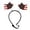 E, variant on Halloween Pet Headband with Ghost Spider, Glitter Spring Cosplay Hair Hoop for Dogs Cats, Cute Holiday Costume Accessory for Halloween Party Photo Props(G)