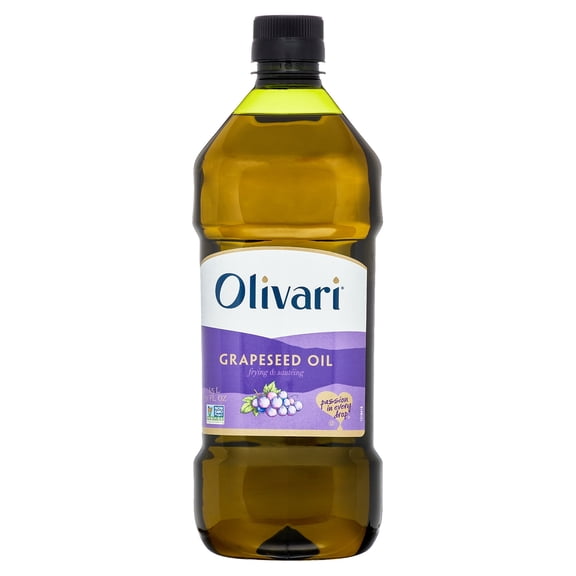 Olivari Grapeseed Oil for Frying and Sauteing, 51 fl oz Plastic Bottle