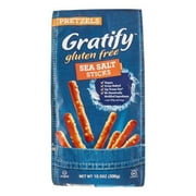 Gratify Gluten Free Pretzel Sticks, Sea Salt, 10.5 Oz