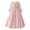 Pink, variant on Gubotare Flower Girl Dress for Weddings Toddler Girls Vintage Party Dress Ruffled Sleeve A-Line Tulle Flower Girl Dresses for Wedding Birthday (White,Size 6-7 Years)