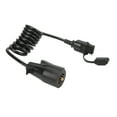 thumbnail image 4 of Conector adaptador de remolque de 7 vías de hoja plana a 4 vías a prueba de polvo para automóviles, camiones, vehículos recreativos, 4 of 14