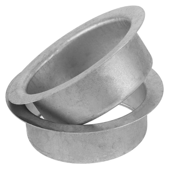 BESTOYARD 2Pcs Aluminum Alloy Rain Gutter Outlet Plated Silver for Easy Installation and Drainage