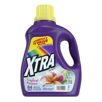 Xtra Tropical Passion, 84 Loads Liquid Laundry Detergent, 100.8 fl oz