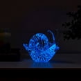 thumbnail image 3 of Lorelei Glow-in-the-Dark Decorative Accent Glass Sculpture Figure - Snail, 3 of 11