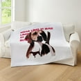 thumbnail image 4 of CafePress - Mama Likes To Hunt Throw Blanket - Soft Fleece Throw Blanket, 50"x60" for All Ages, 4 of 4