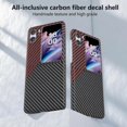 thumbnail image 2 of For Oppo Find N2 Flip 5g Cell Phone Case Carbon Fiber Texture Leather+pc Folding Cover, 2 of 5