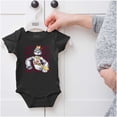 thumbnail image 5 of Urban Popeye King Crown Graffiti Romper Boys or Girls Infant Baby Brisco Brands NB, 5 of 6