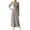 C-Khaki323, variant on DHFJKG Womens Sweaters Dress Knit Ribbed V Neck Long Sleeve Slim Fit Maxi Dress Winter Pullover Tunic Ankle-Length Cozy Dresses