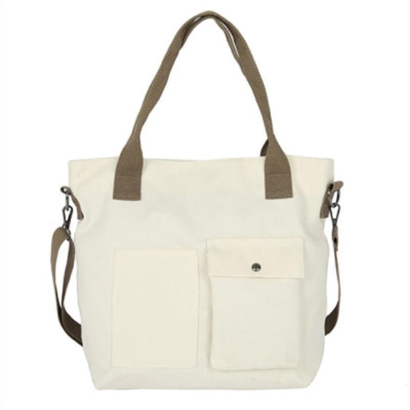 Giaone Shoulder Bags for Women Girls Fashion Canvas Satchel Bag Shopping Handbag