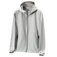 thumbnail image 1 of Weiqiqre Mens Lightweight Running Jacket Sun Protection Top Solid Color Long Sleeved Hooded Top, 1 of 7