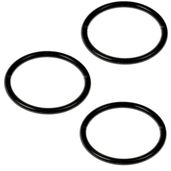 KarParts360 For Chevy Trax 2013-2021 Engine Oil Drain Plug Gasket | 3 Pieces | Rubber Material | Black | 0.807 Inches Inside Diameter | Replacement For 55569307