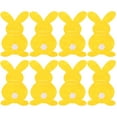 thumbnail image 1 of 8pcs Silverware Sleeve Easter Party Silverware Bag Cutlery Holder Flatware Rabbit Shaped Pocket, 1 of 7