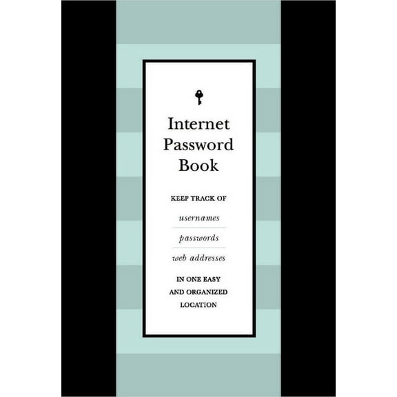 Creative Keepsakes Internet Password Book: Keep Track of Usernames, Passwords, and Web Addresses in One Easy and Organized Location, Book 9, (Hardcover)