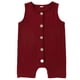 thumbnail image 1 of Niña Bebé Ropa de Verano Bodysuit de Color Sólido para 0-24 Meses Niña Bebé Recién Nacido Ropa Recién Nacida Romper de Manga Corta, 1 of 5