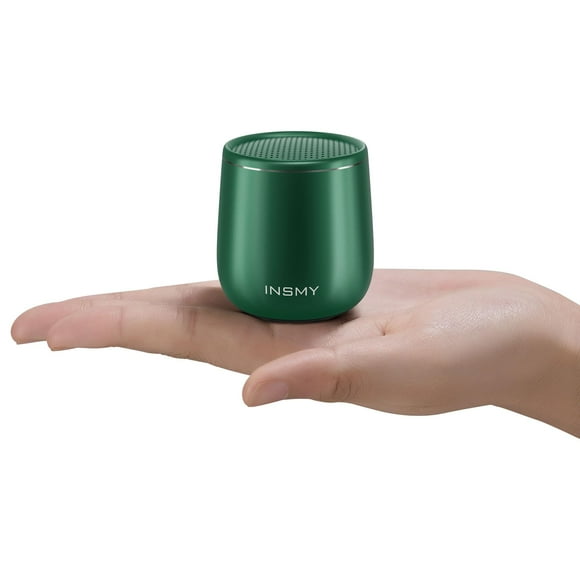 Altavoz Bluetooth INSMY, pequeño, impermeable, portátil, verde