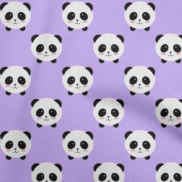 oneOone Rayon Amethyst Fabric Kawai Sewing Material Print Fabric By The Yard 56 Inch Wide-5Z