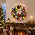 thumbnail image 6 of Wreath Christmas Pearl Diamond Painting Pendant Kits with LED String Lights,DIY Acrylic Christmas Diamond Art Hanging Kit for Adults,Christmas Ornaments for Home Party Wall Decor and Gift, 6 of 7